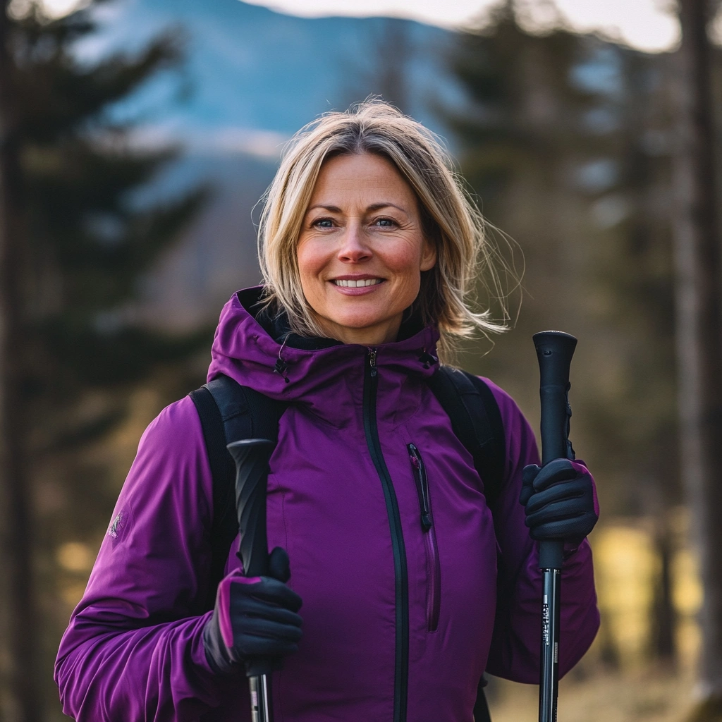 Наталія Мельник, інструктор зі скандинавської ходьби